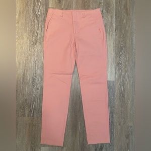 Zara peach color ankle pants